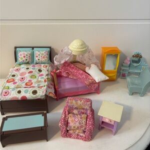 Fisher Price Loving Family Toys bedroom furniture